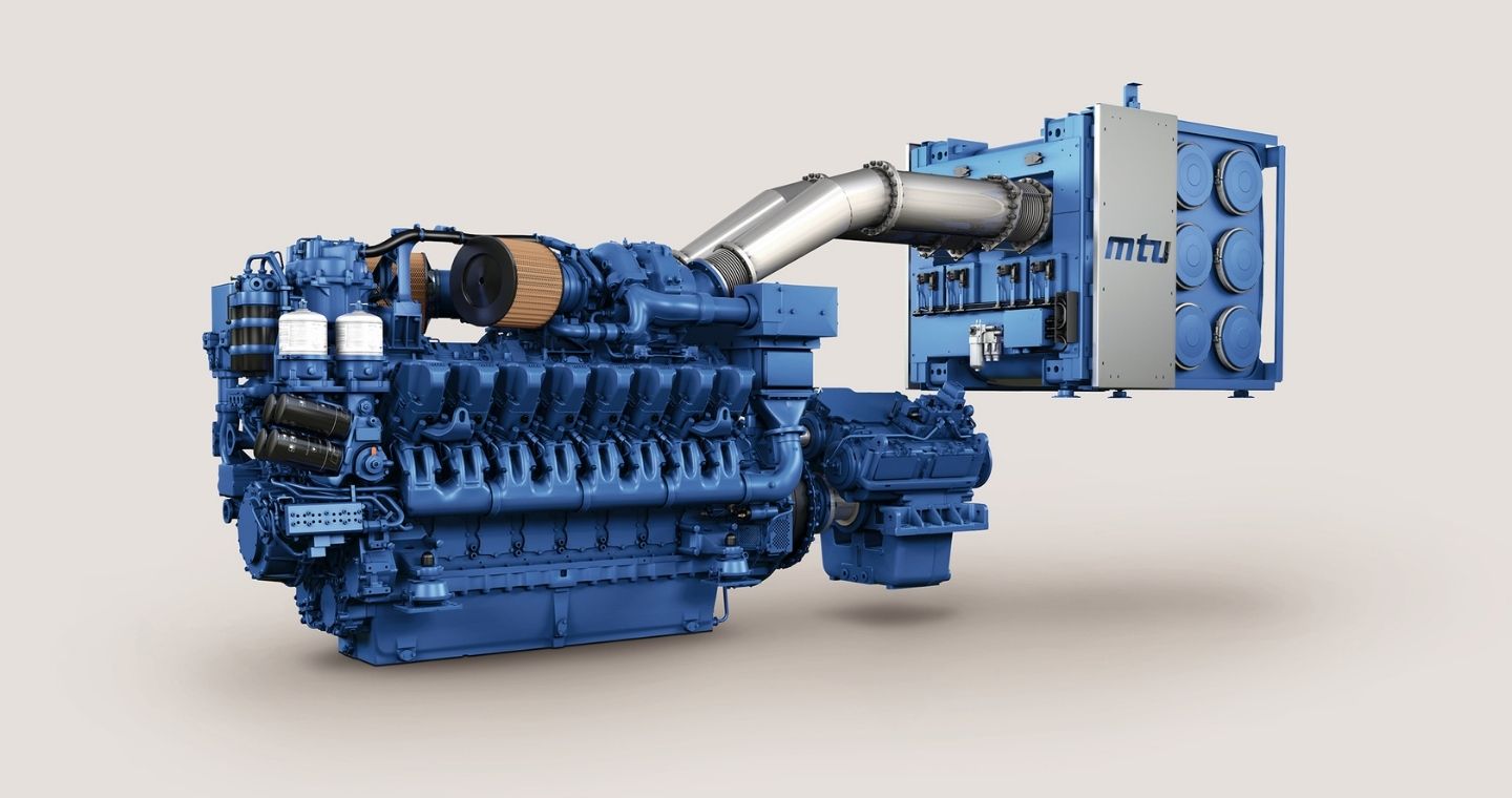 16V Motor mtu Baureihe 4000 M03