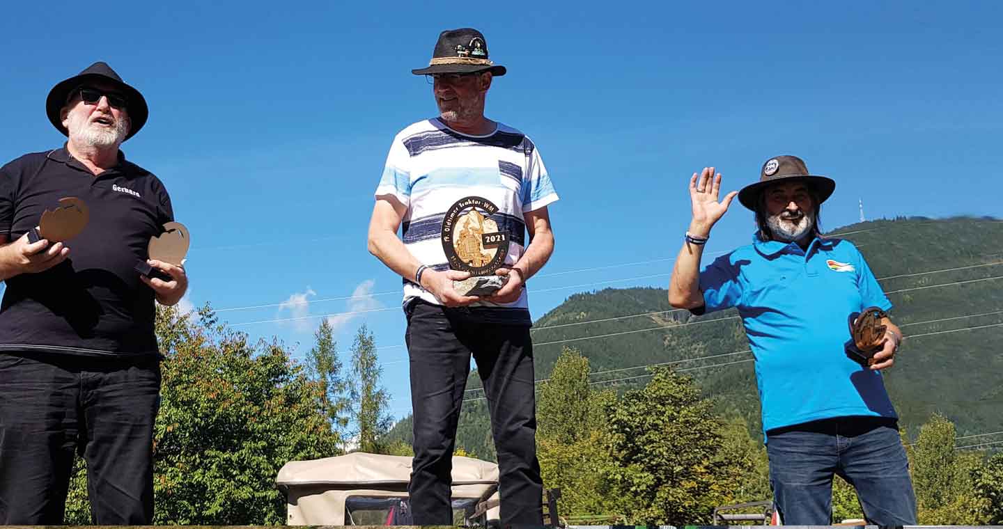 Siegerehrung Traktor WM 2021