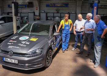 Holger Parsch, Detlef Peter Grün, Werner Streber, Hans-Jürgen Faul (Bildquelle FabuCar)