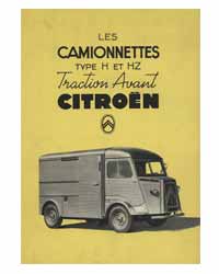 Citroen HY Plakatwerbung