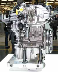 1,0-Liter-Dreizylinder- Ecoboost