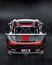 Manthey Porsche 911 GT3 CUP (992) Heckansicht