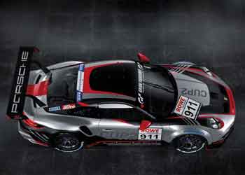 Manthey Porsche 911 GT3 CUP (992) Draufsicht