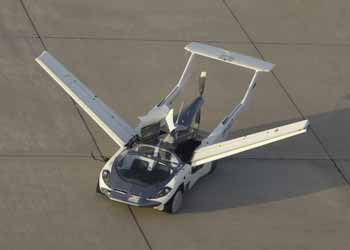 Flugauto Aircar Stadt-zu-Stadt-Flug.
