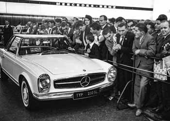 Präsentation auf der IAA im September 1963