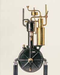 Daimler Einzylindermotor„Standuhr“