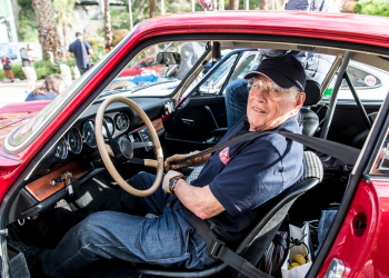 Herbert Linge am Col de Turini (2018).