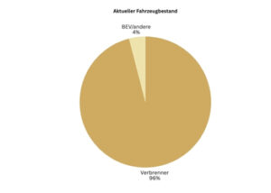 Diagramm aktueller Fahrzeugbestand